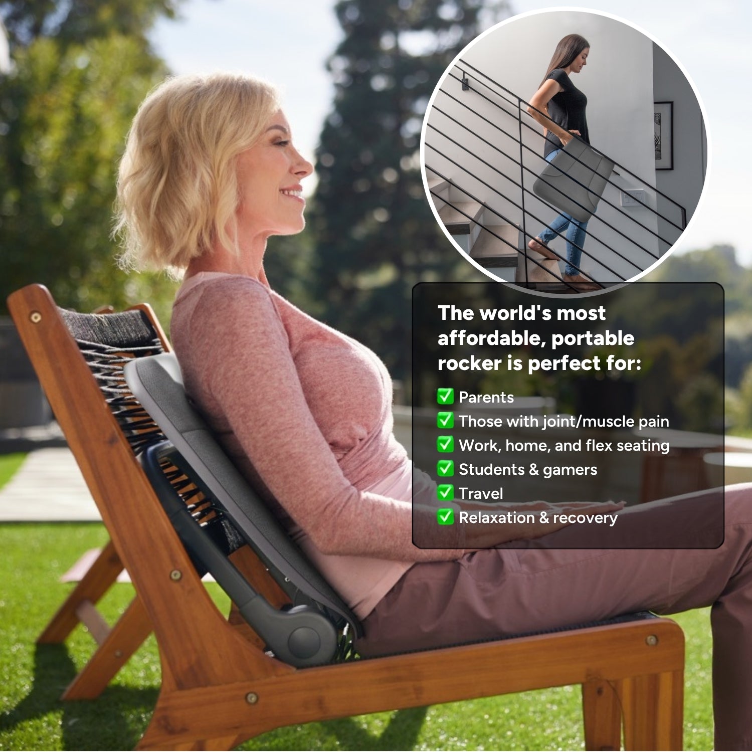 Deluxe Ready Rocker - Slate