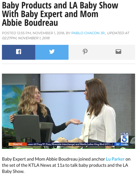 The Ready Rocker Makes Appearance in KTLA 5 News