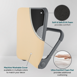 The Essentials Bundle: Slate Rocker + Ultra Comfort Foam Backrest & Cover - arp