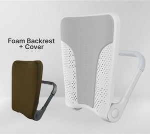 The Essentials Bundle: Cloud Rocker + Ultra Comfort Foam Backrest & Cover