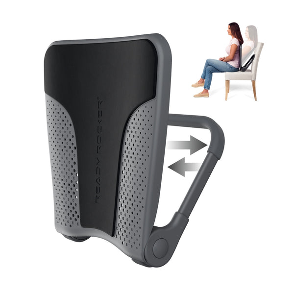 Ready Rocker Portable Rocking Chair For Lumbar Support - Carbon Black, 1  Count : Target