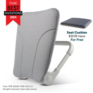 Deluxe Ready Rocker (White) + Seat Cushion