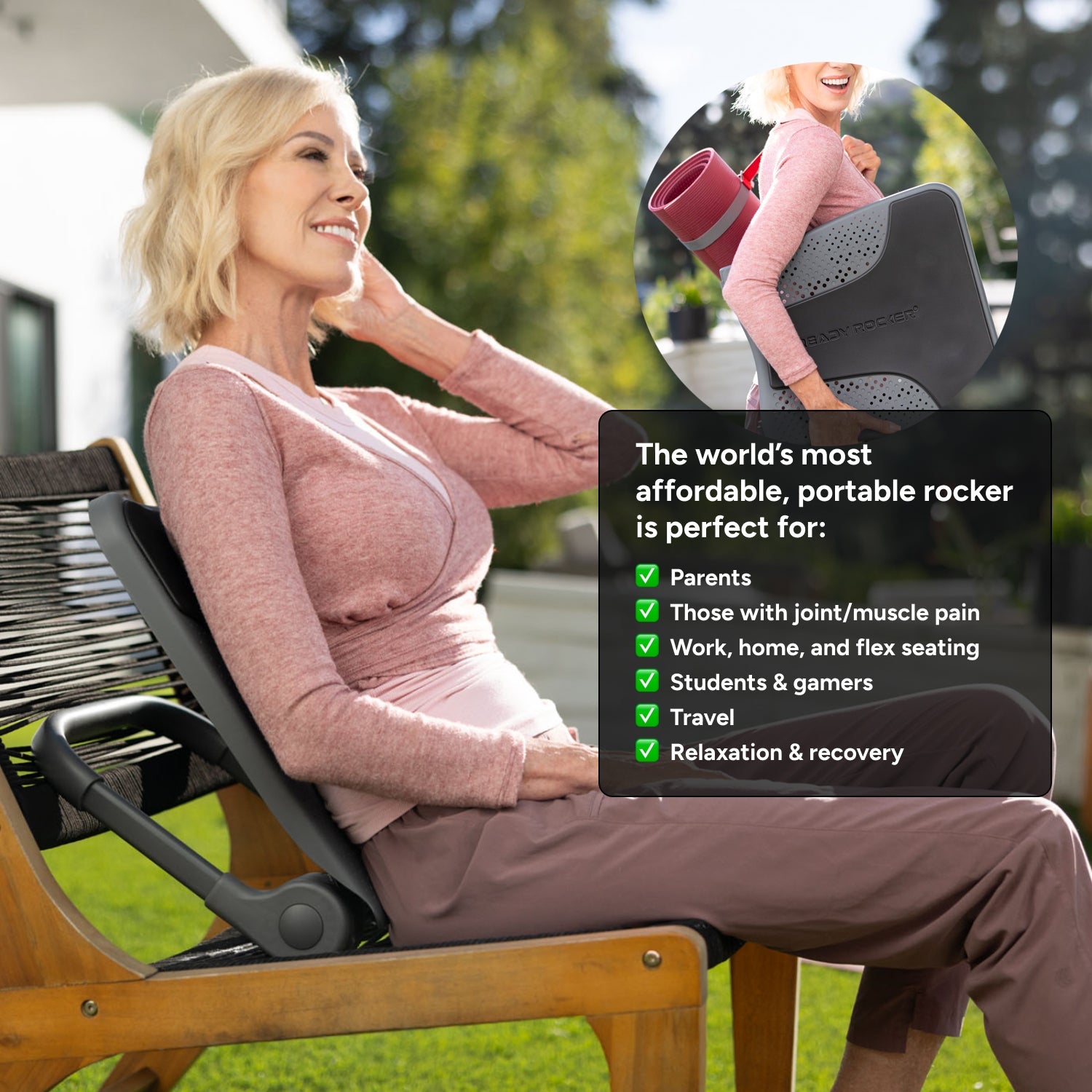 Deluxe Ready Rocker - Dove