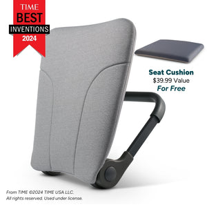 Deluxe Ready Rocker (Grey) + Seat Cushion